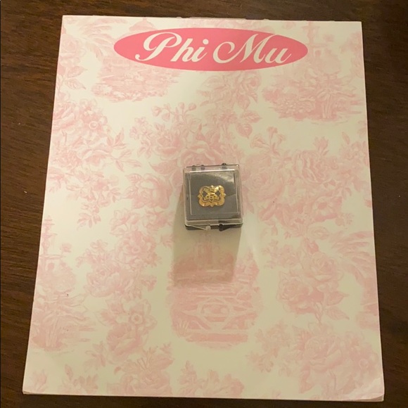 Phi MU Pledge Pin & Note Pad - Picture 1 of 4